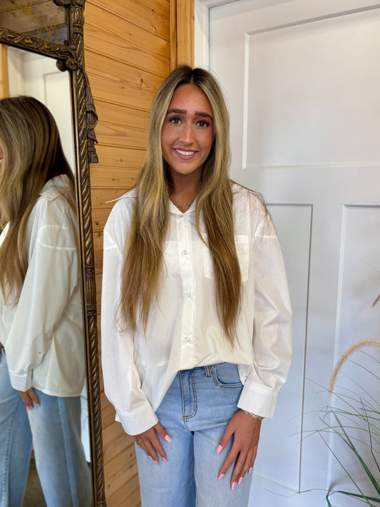 Alice Oversized Button-Up Shirt