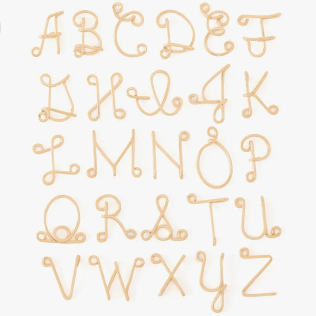 Custom Ronaldo Initial Necklace