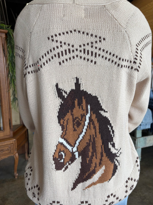 Horse Knit Cardigan
