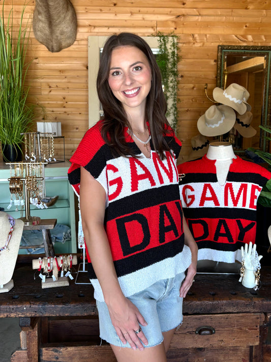 Gameday Knit Top