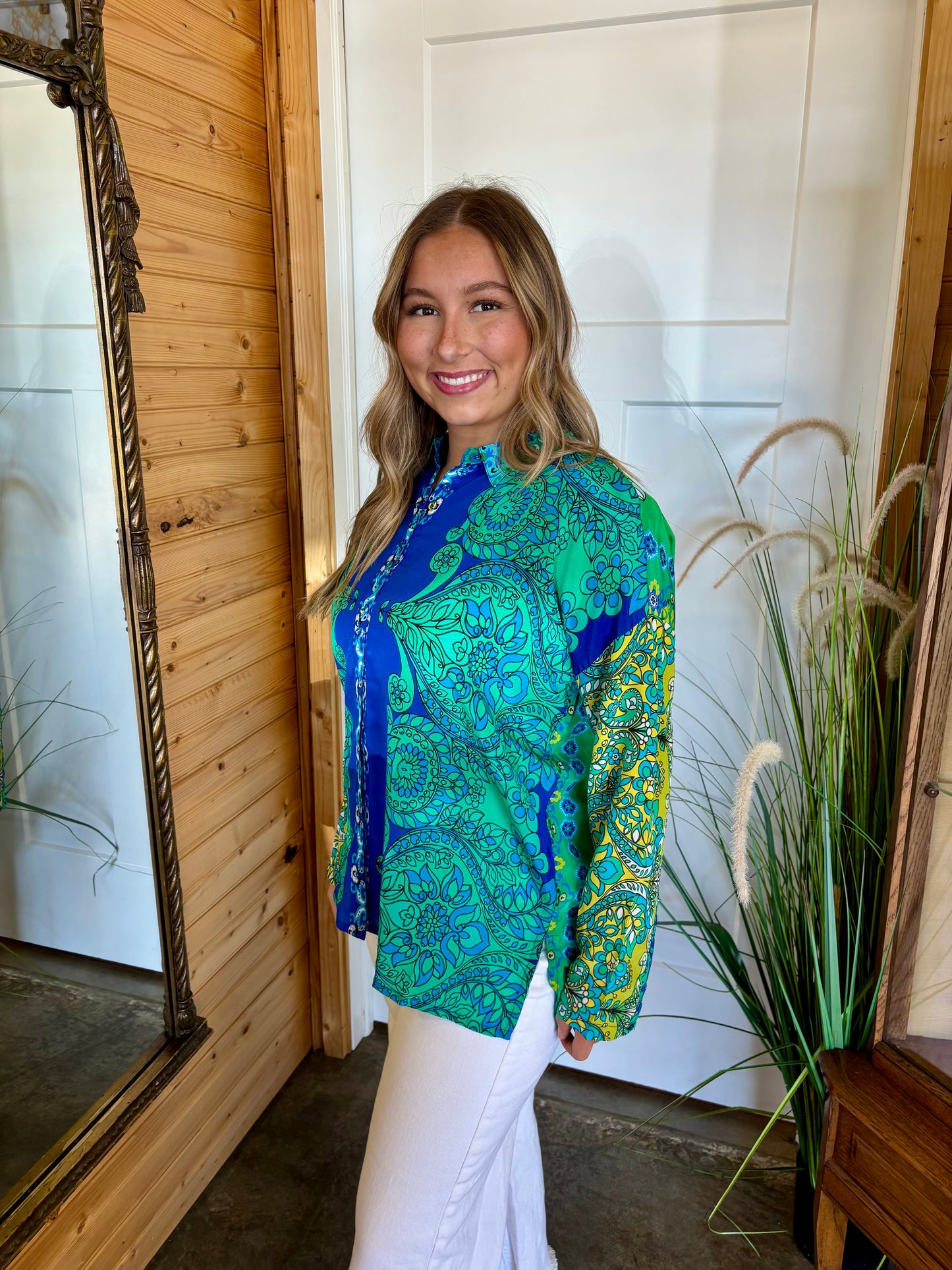 Slim Audrey Blouse