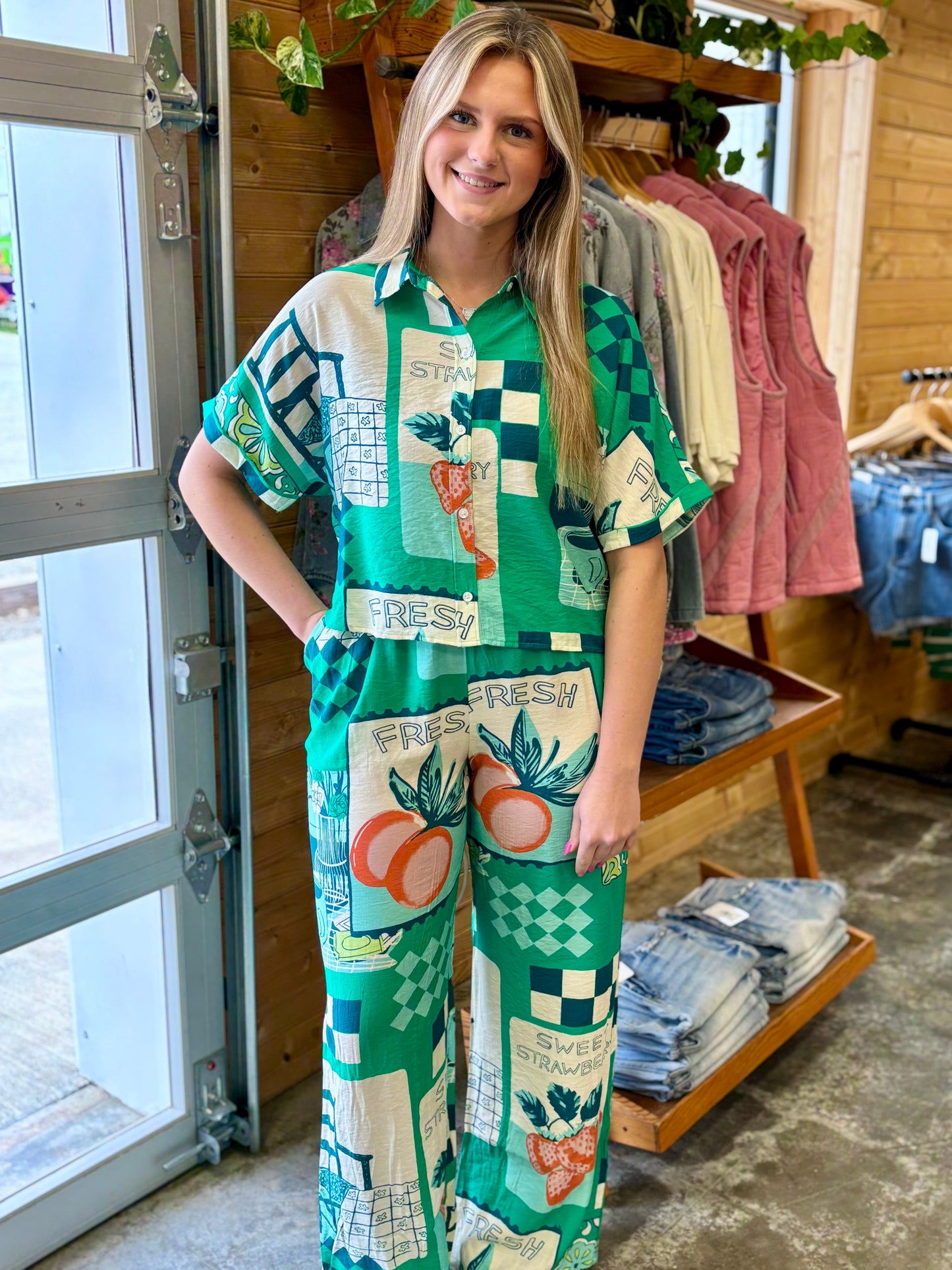 Market Fresh Printed Set