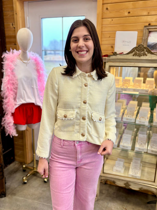 Classy Blazer Sweater