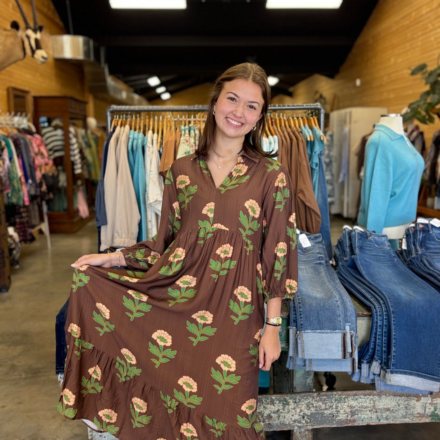 Autumn Grove Plus Size Dress