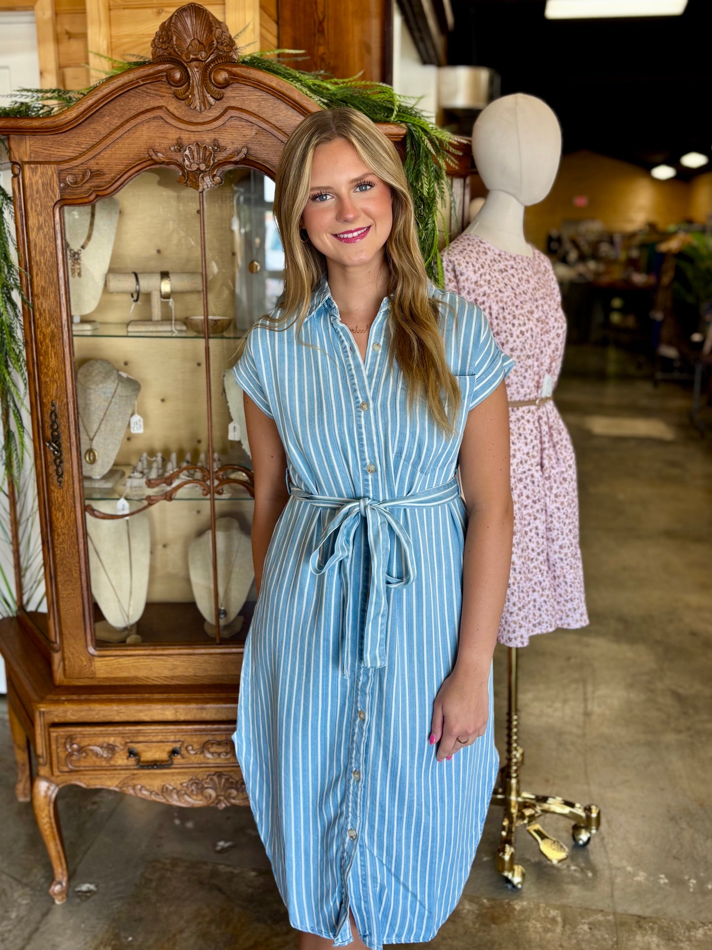 Kiss Me Striped Dress