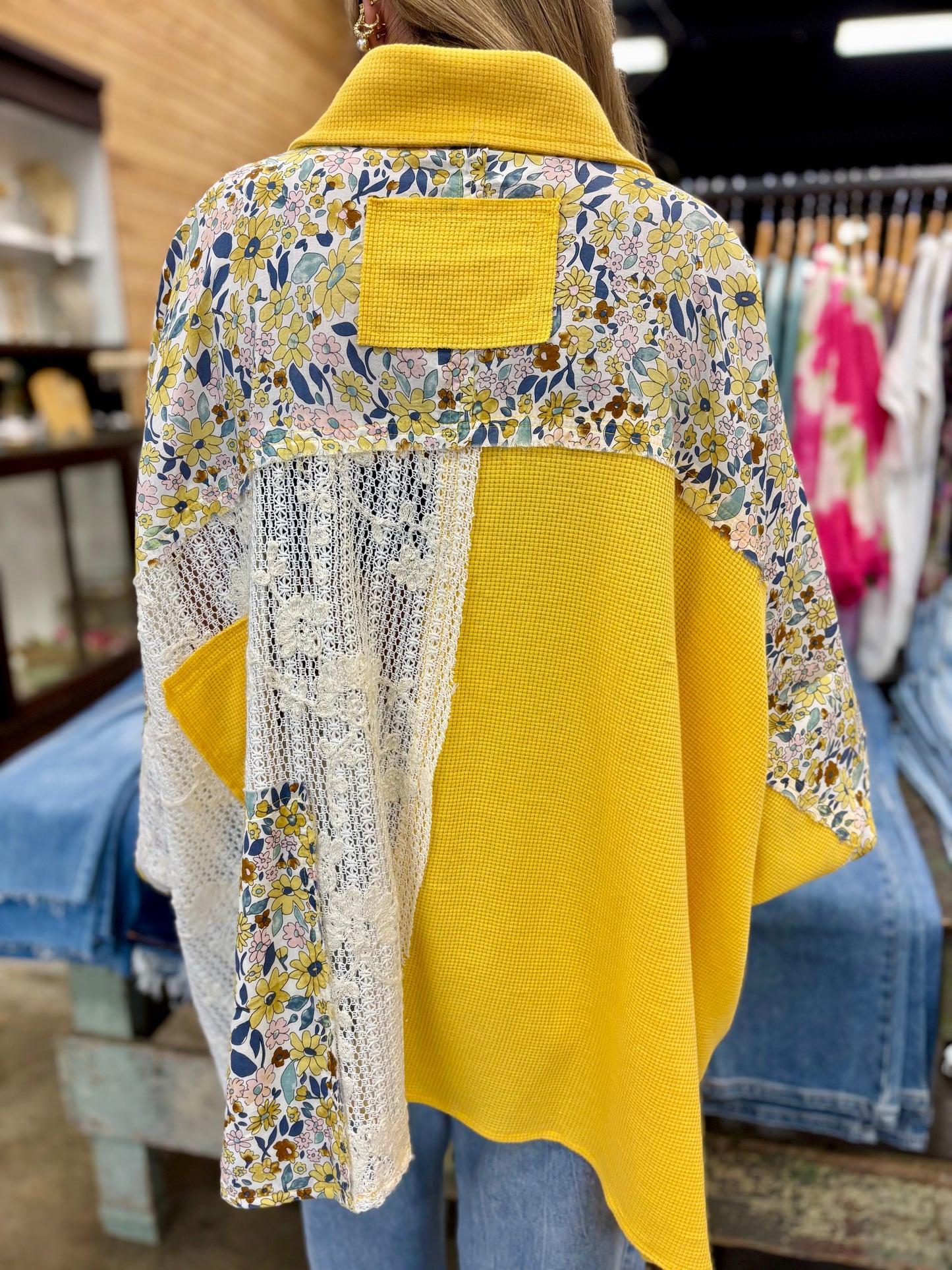 Flouncy Floral Jacket