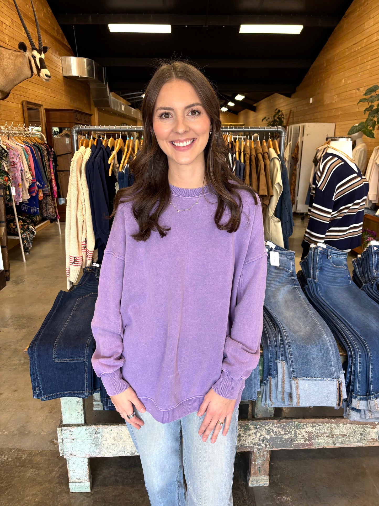 Lavender Lounge Sweatshirt