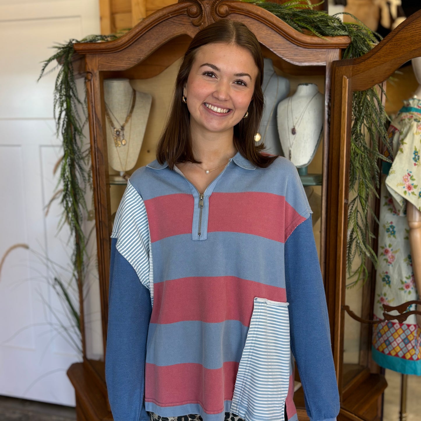 Cotton Candy Rugby Top