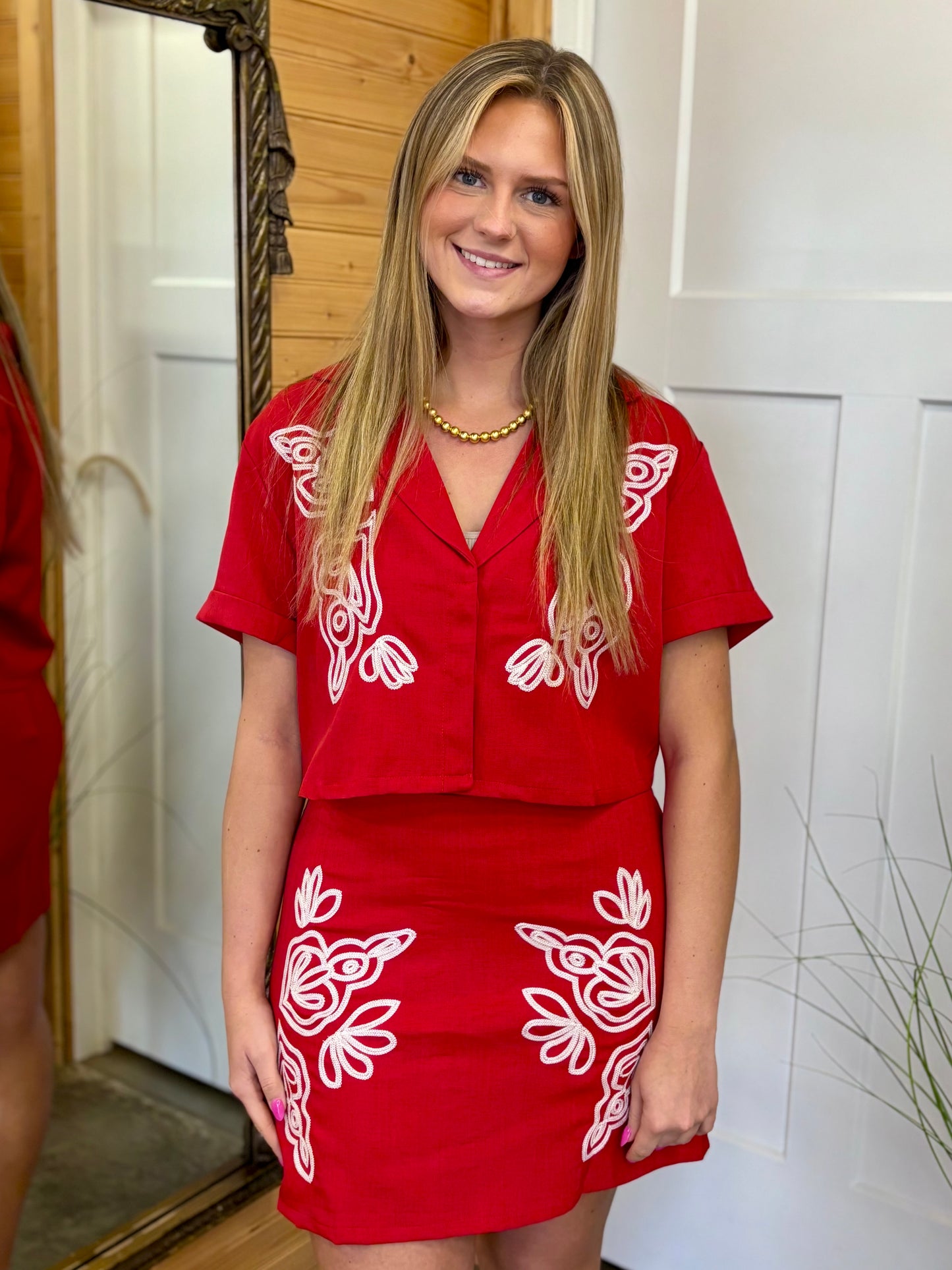 Riviera Embroidered Set