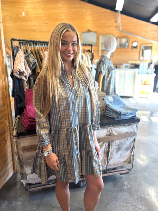 Stitch and Stripe Dress