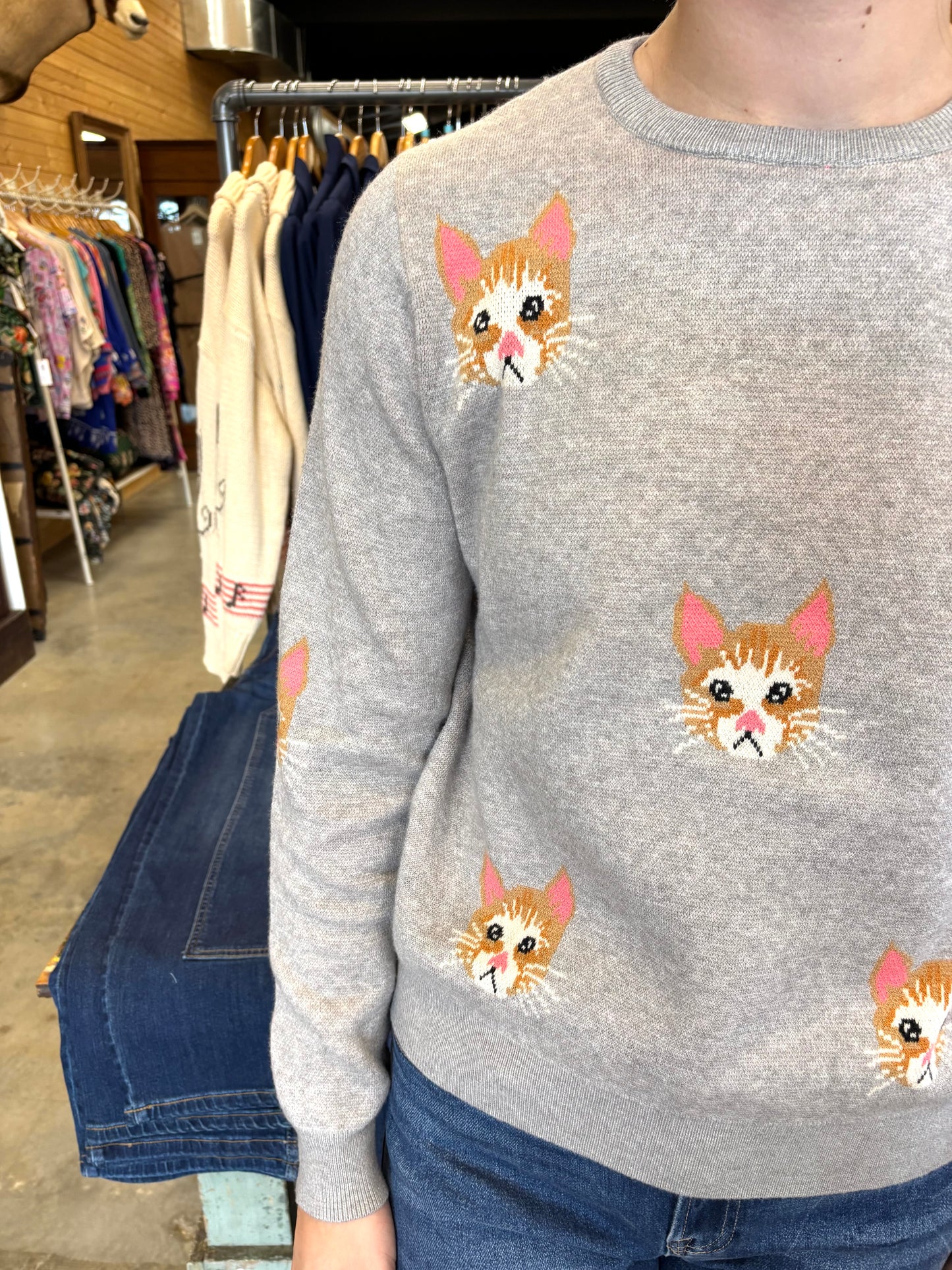 Whiskers & Wool Sweater