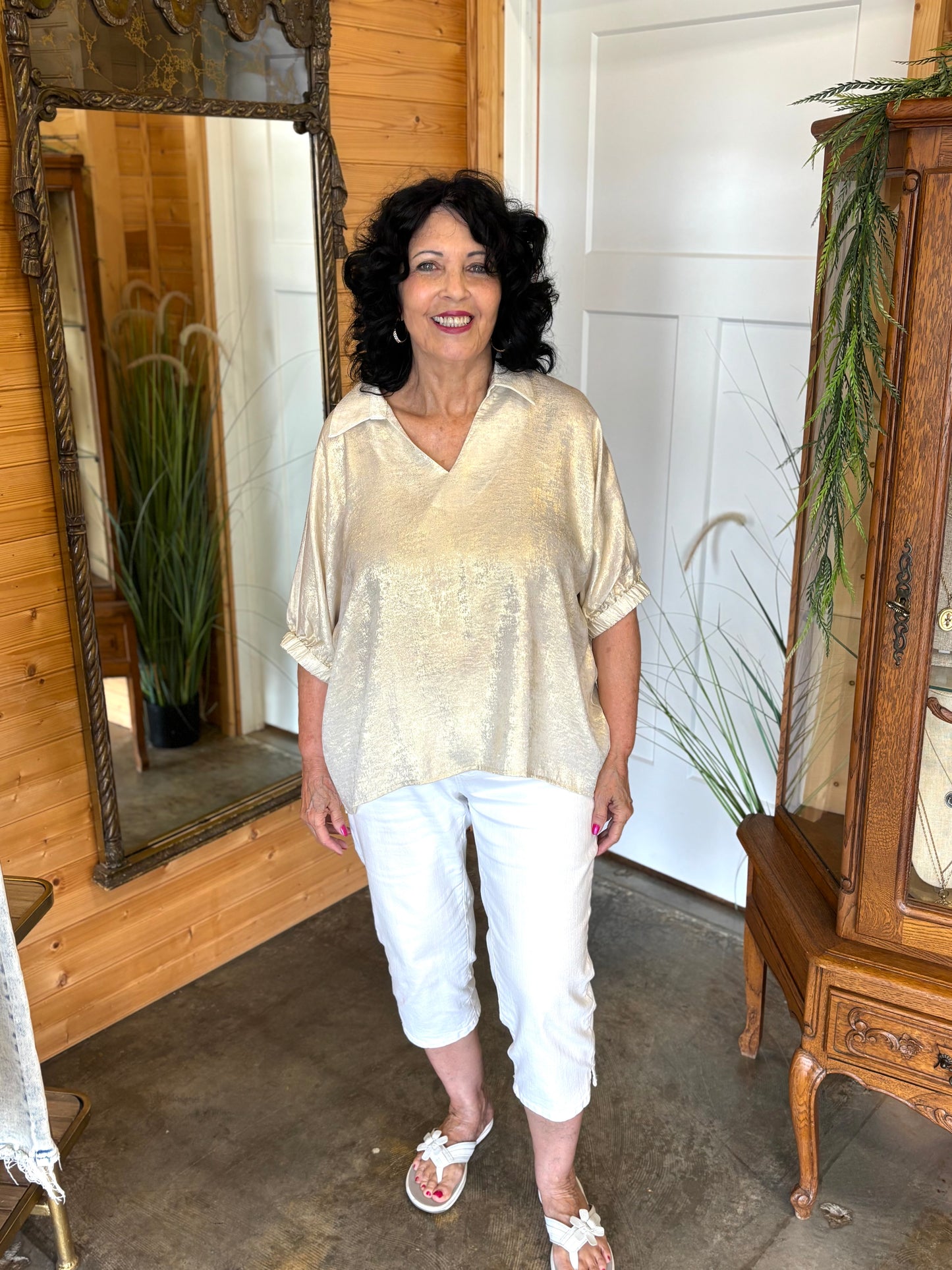 Mother of Pearl Blouse