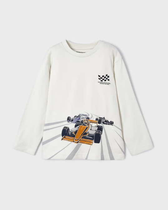 Glow in the Dark Race Car Tee