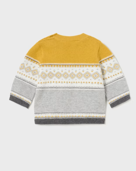 Newborn Baby Jacquard Sweater
