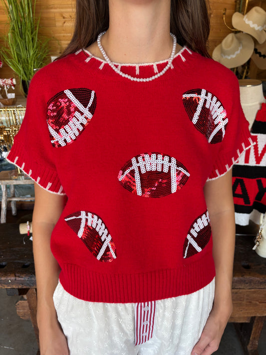 Gameday Sequin Sweater