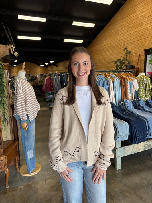 Horse Knit Cardigan