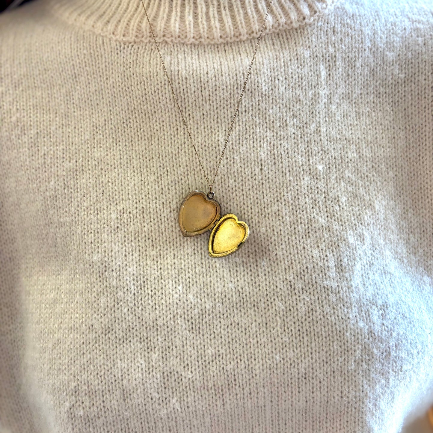 Vintage Gold Filled Heart Locket