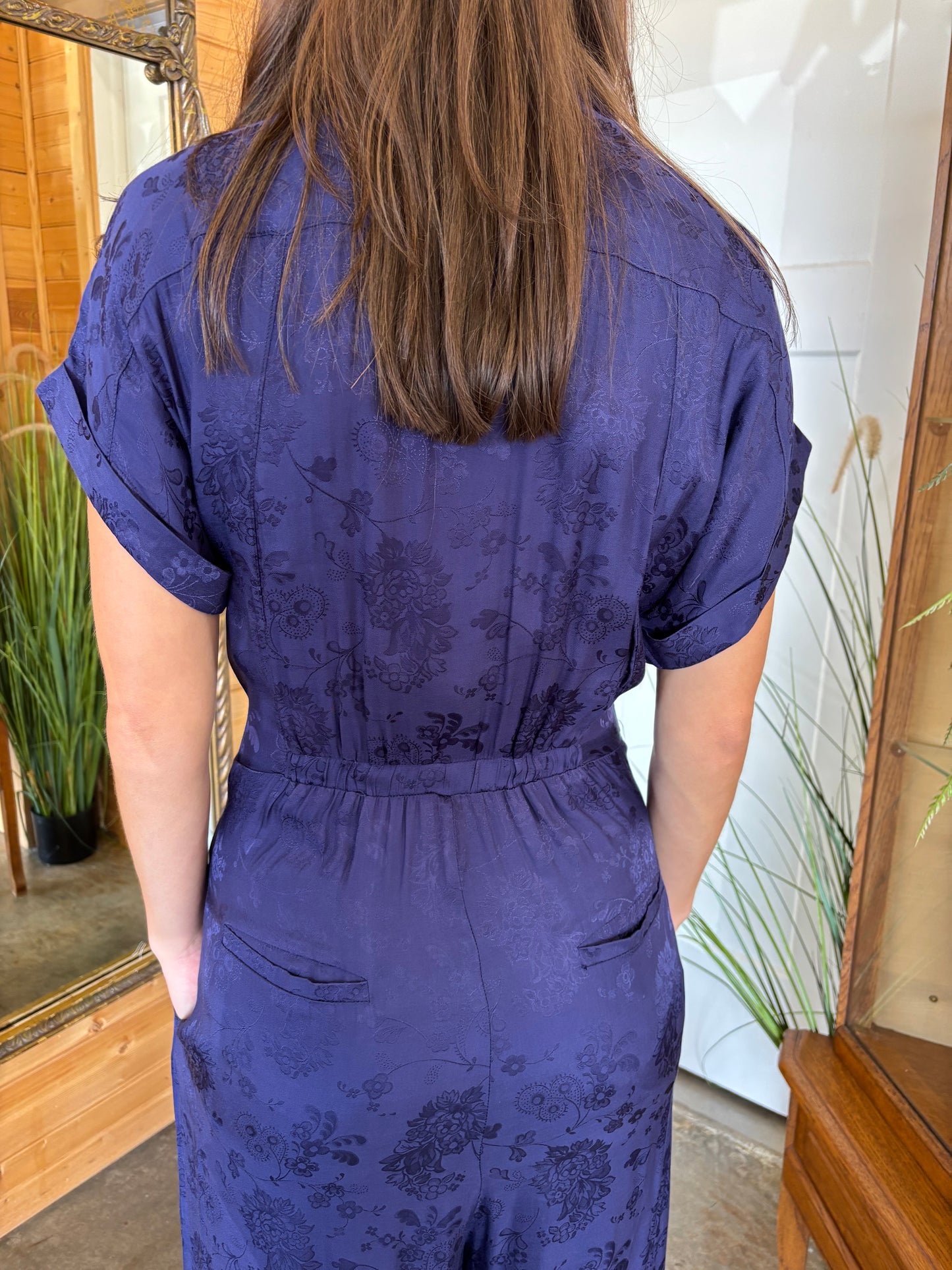 Midnight Floral Jumpsuit