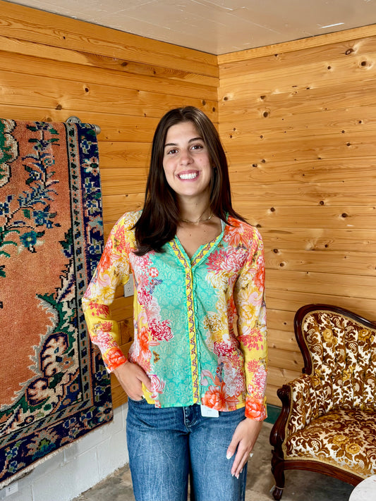 Charlie Ara Button Down Shirt