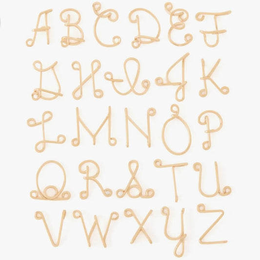 Custom Ronaldo Initial Necklace