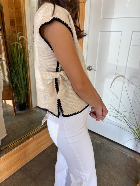 Sweet Bow-Tique Vest