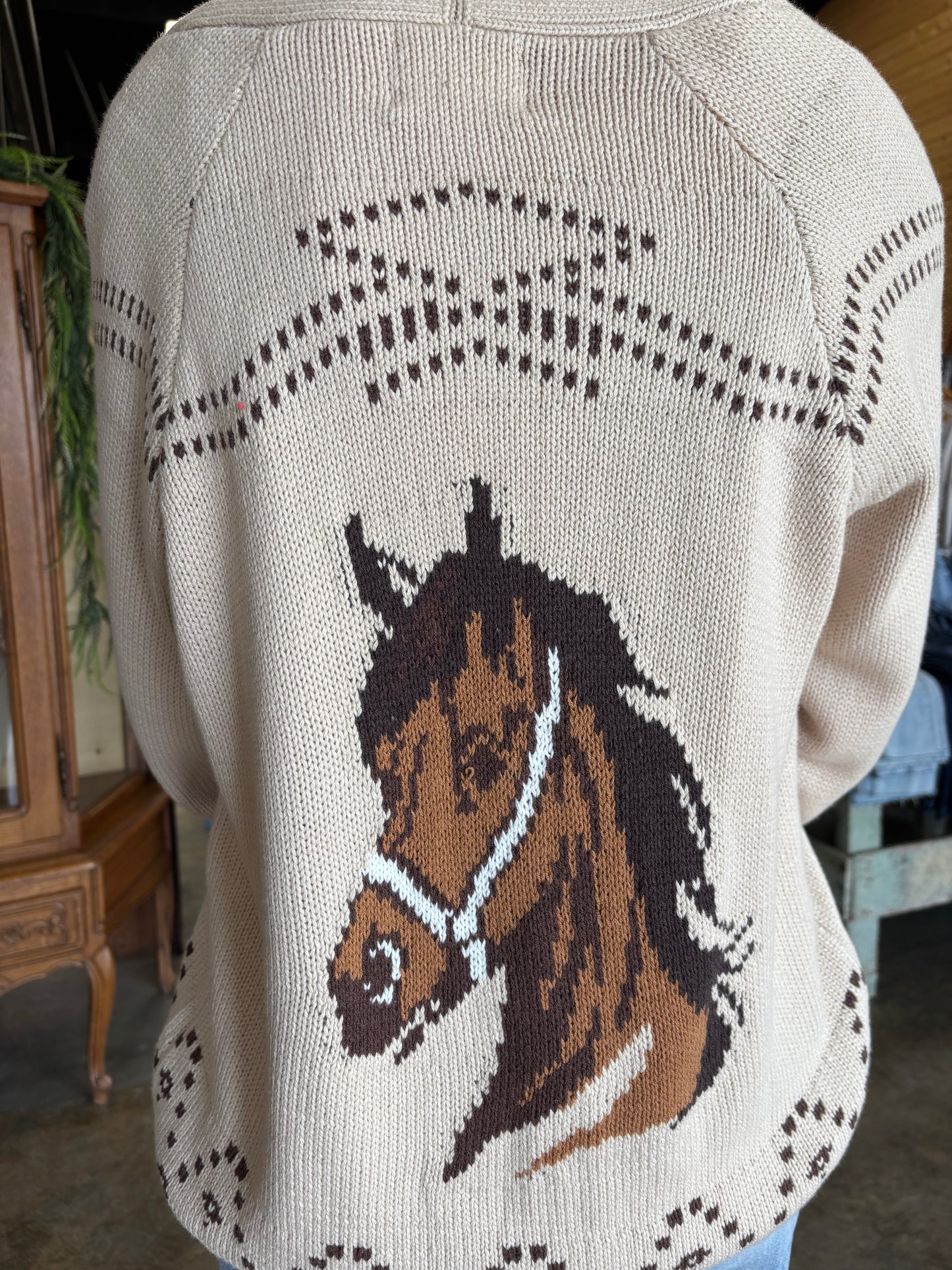 Horse Knit Cardigan
