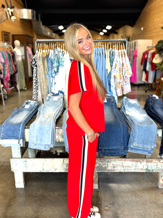 Scarlet Edge Pant