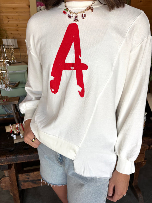 "A" is for Arkansas Sweatshirt