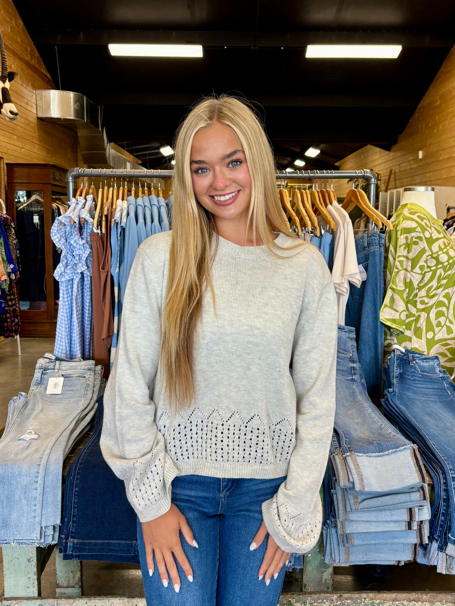 Pointe & Pearl Sweater