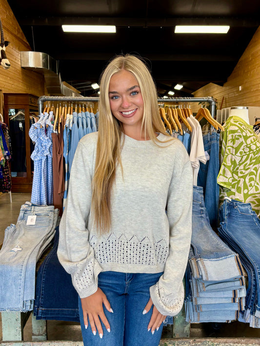 Pointe & Pearl Sweater