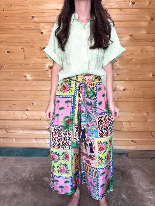 Fruit & Feather Pants