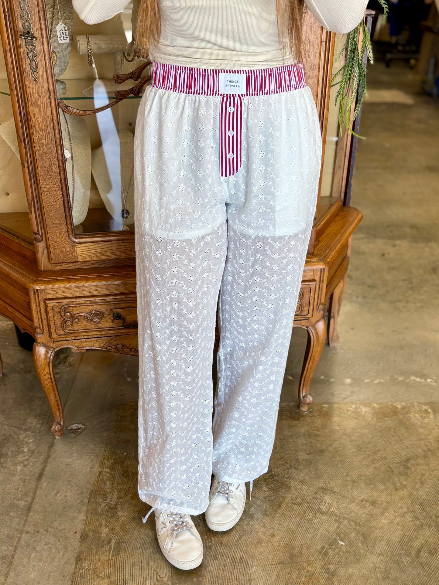 Eyelit Boxer Pant