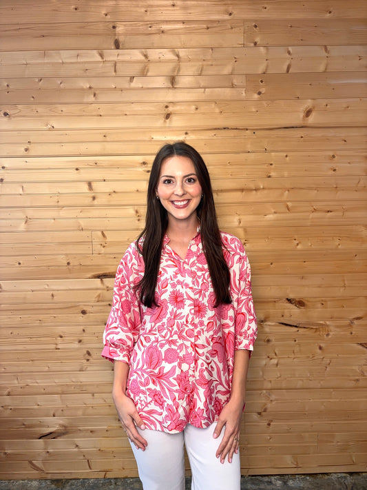 Pink Petals Blouse
