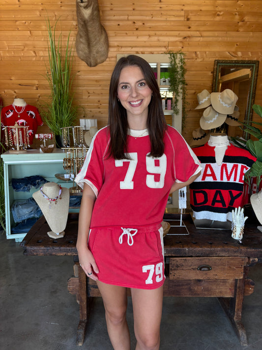 Down Set Hut Boxy Tee
