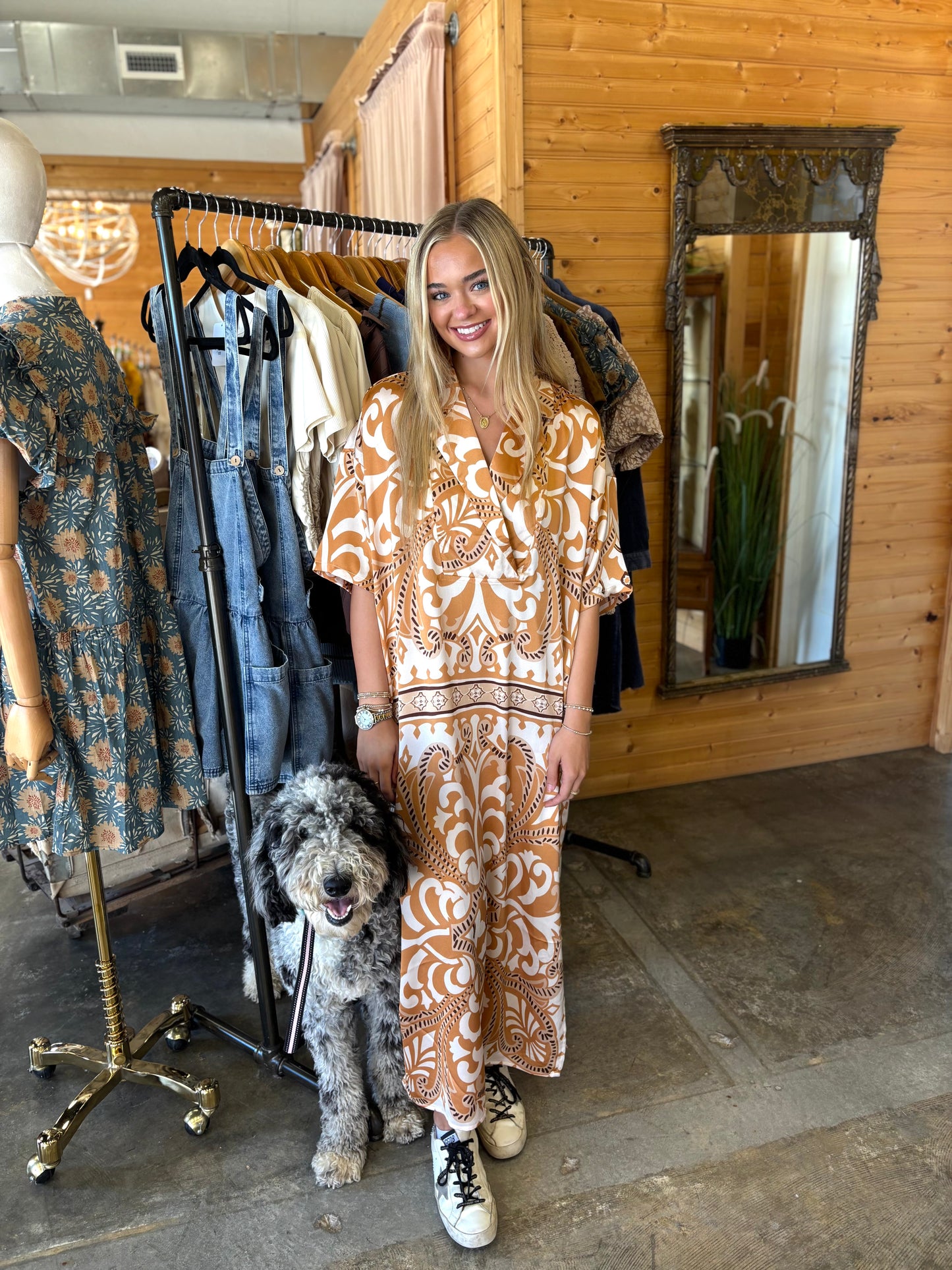 Serenity V-Neck Dress