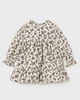 Cheetah Print Smocked Dress
