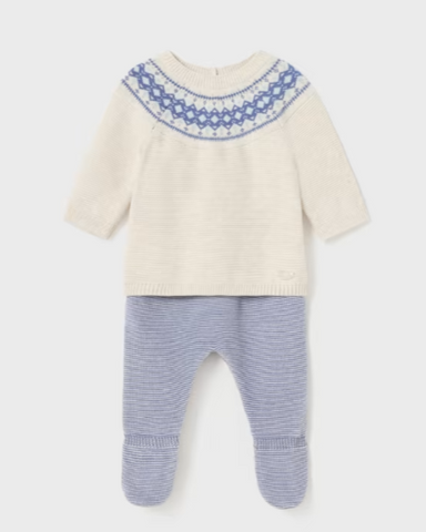 Winter Blues Knit Set