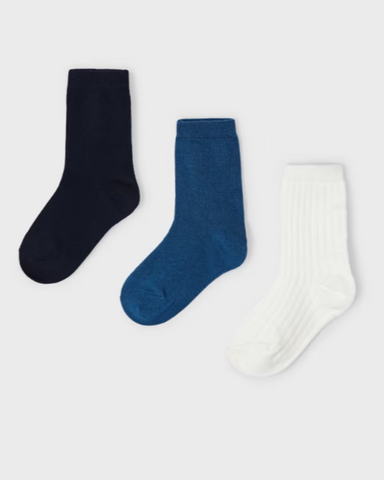 3-Pack Cotton Boy Socks