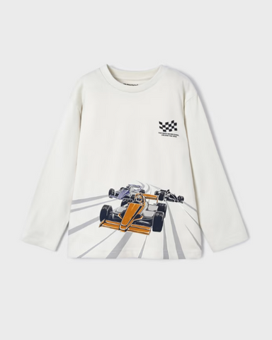 Glow in the Dark Race Car Tee