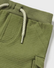 Green Cargo Plush Pant