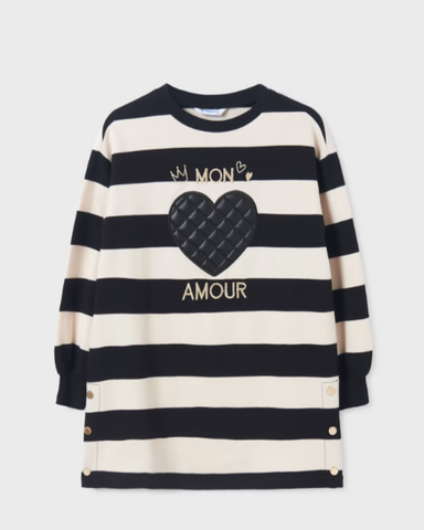 Mon Amour Striped Dress